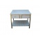 Pracovný nerezový stôl (2x šuplík, 1x polica), rozmer (šxhxv)): 1600 x 800 x 900 mm