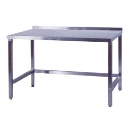 Pracovný stôl nerezový nad chladničky, rozmer (šxhxv): 700 x 600 x 900 mm