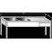 Stôl umývací nerezový dvojdrezový s plochou a zásuvkou, rozmer (šxhxv): 1900 x 600 x 900 mm (drez 400 x 400 x 250 mm)