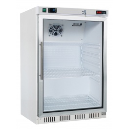 Chladnička podstolová - presklené dvere HR 200/G RedFox