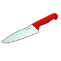 Nôž kuchársky, dĺžka 20 cm, farba červená
