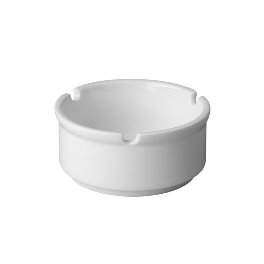 Popelník porcelánový, průměr 110 mm