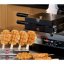 Vaflovač jednoduchý Krampouz EasyClean, sklopný 180 °, Pops Waffle