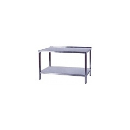 Pracovný stôl nerezový s policou, rozmer (šxhxv): 2000 x 800 x 900 mm