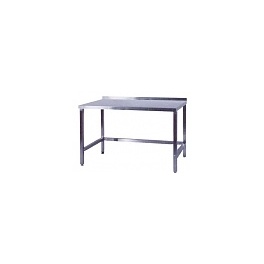 Pracovný stôl nerezový nad chladničky, rozmer (šxhxv): 700 x 800 x 900 mm