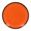 Tanier plytký oranžový pr. 24 cm